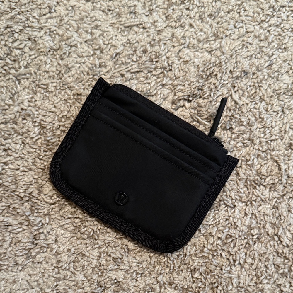 Lululemon Black Card Holder